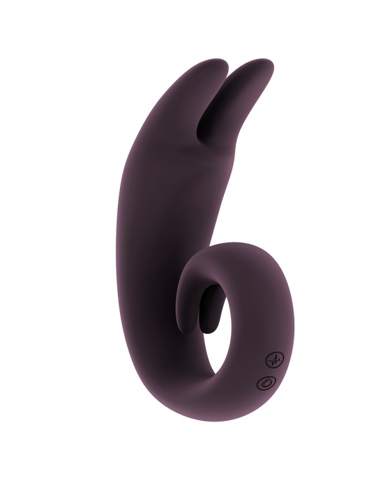 Mjuze THE LITHE RECHARGEABLE VIBRATOR PURPLE