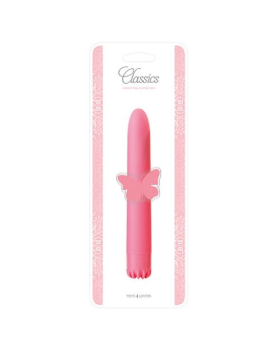 Toyz4Lovers KLASIKA VIBRATORS ROZĀ VIDĒJS