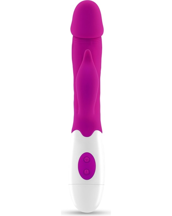 Crushious MOCHI RABBIT VIBRATOR PURPLE WITH WATERBASED LUBRICANT INCLUDED