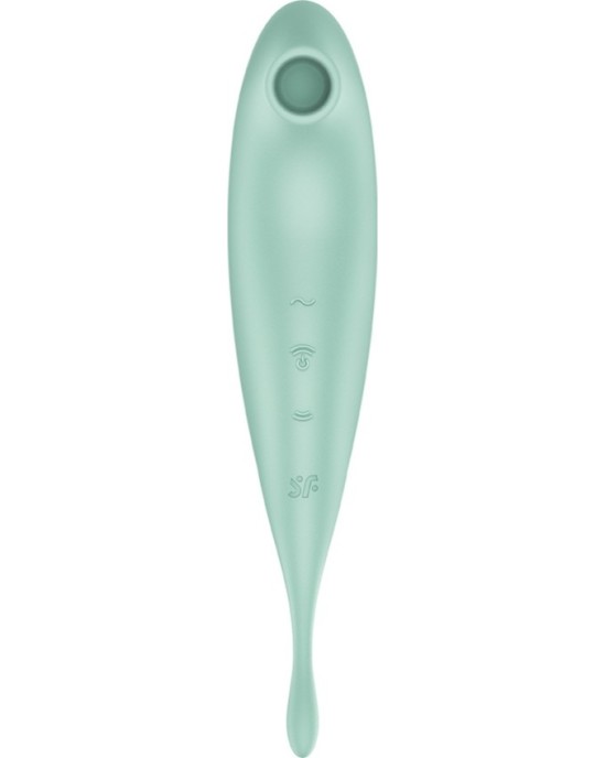 Satisfyer ВИБРАТОР TWIRLING PRO С ПРИЛОЖЕНИЕМ CONNECT MINT