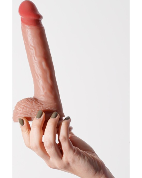 Crushious INVIKTUS 8 LIQUID SILICONE DILDO FLESH