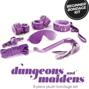 Crushious DUNGEONS & MAIDENS BDSM KIT PURPLE