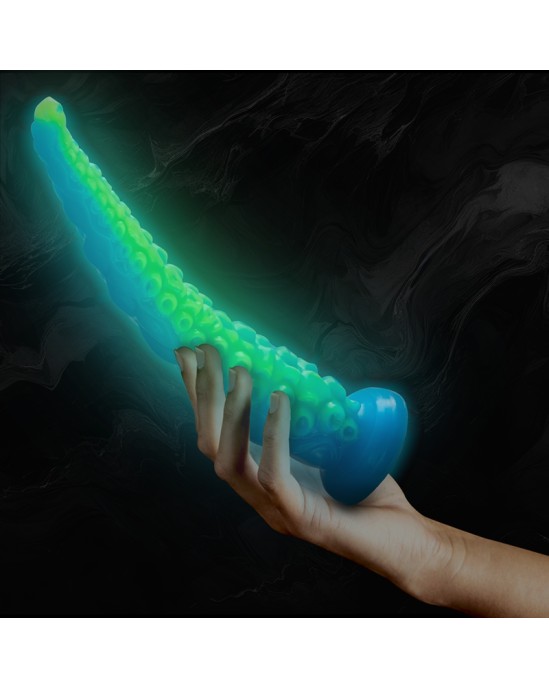 Epic SCYLLA FLUORESCENT PLĀNS tausteklis DILDO LIELA IZMĒRA