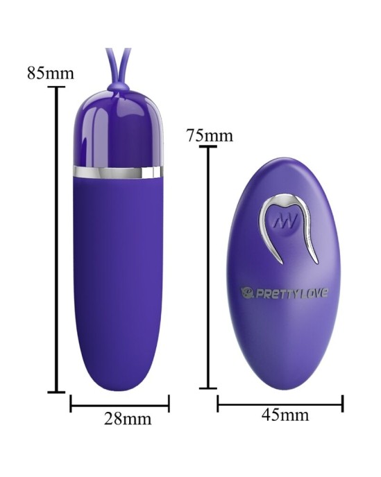 Pretty Love - DARLENE YOUTH VIOLET MINI VIBRATING BULLET