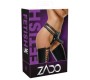 Zado Leather String + 3 Dildos L/XL