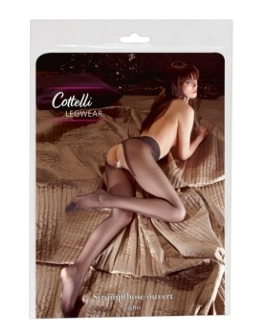 Cottelli Legwear Crotchless Tights black 2