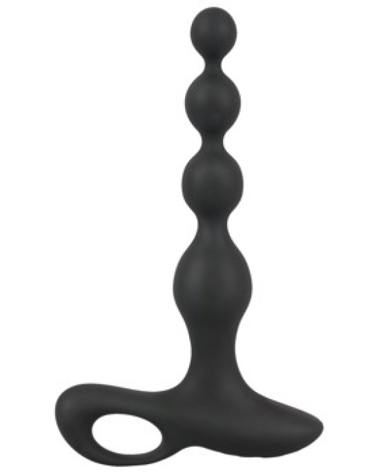 Black Velvets BV Vibrating Anal Beads