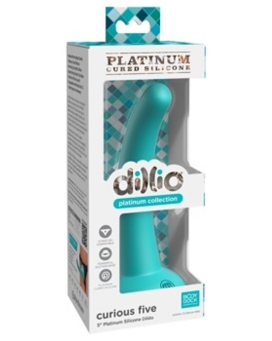 Dillio Platinum DP Curious Five Бирюзовый 5 дюймов