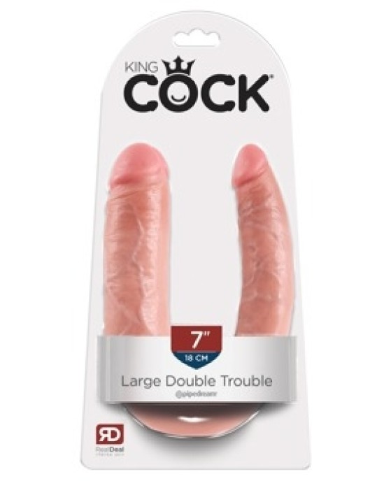 King Cock Large Double Trouble