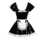 Black Level Vinyl Maid's Dress S