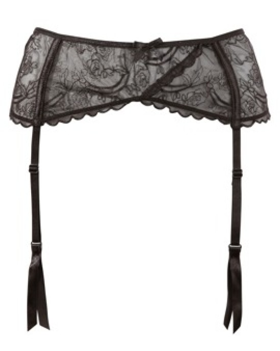 Cottelli Lingerie Suspender Belt black M