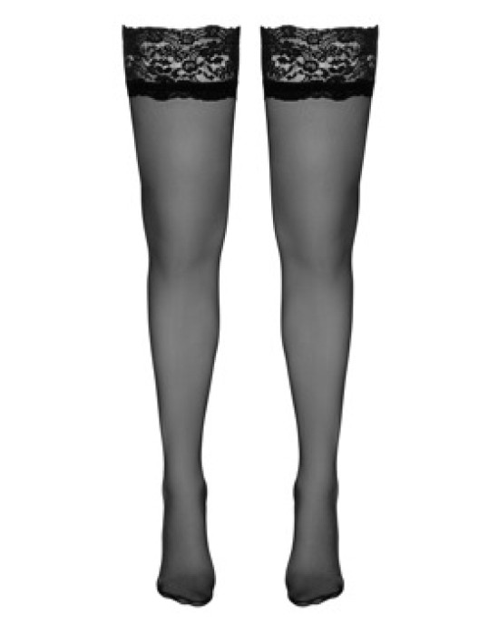 Cottelli Legwear Hold-up Stockings black 5