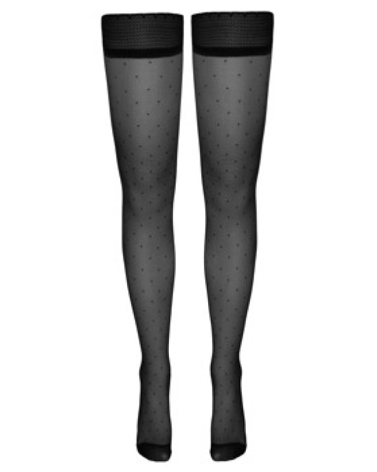 Cottelli Legwear Hold-up Stockings Dots 2