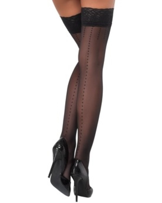 Cottelli Legwear Hold-Ups Dot 3