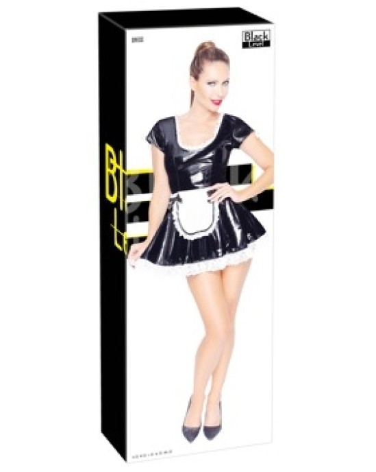 Black Level Vinyl Maid's Dress S