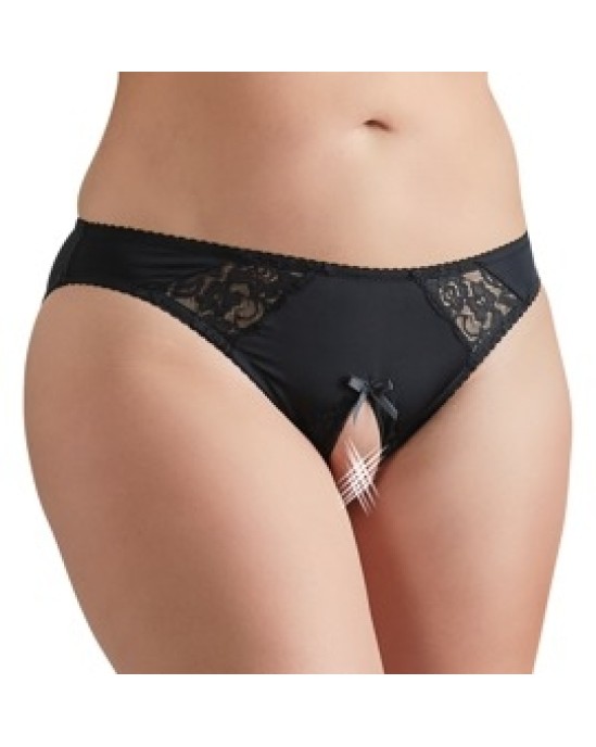 Cottelli Curves Crotchless Briefs 2XL