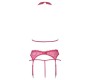 Cottelli Lingerie Bra Suspender Set L/XL