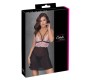 Cottelli Lingerie Babydoll melns/rozā M