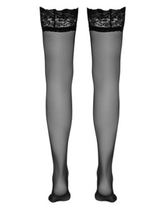 Cottelli Legwear Hold-up Stockings black 5