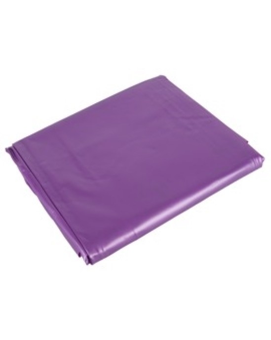 Fetish Collection Vinyl Bed Sheet purple