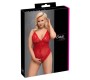 Cottelli Curves Crotchless Body red XL