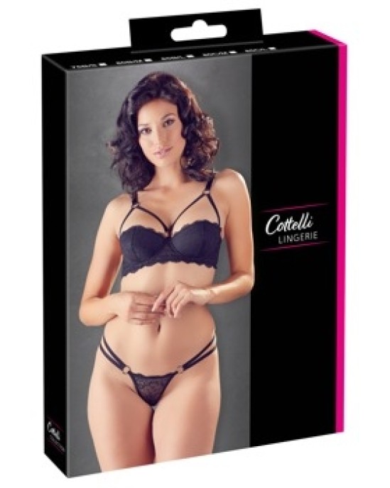 Cottelli Lingerie Krūšturis un aukla 85B/L