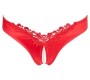 Cottelli Lingerie Briefs Pearls red M