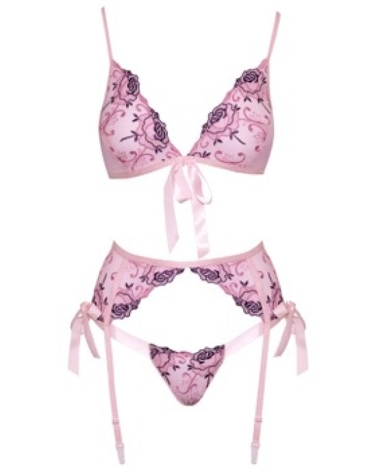 Kissable Bra Set Embroidery S/M