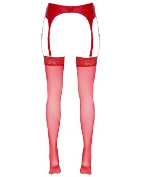 Cottelli Legwear Чулки красные 2