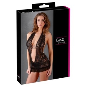 Cottelli Lingerie Lace Dress black S