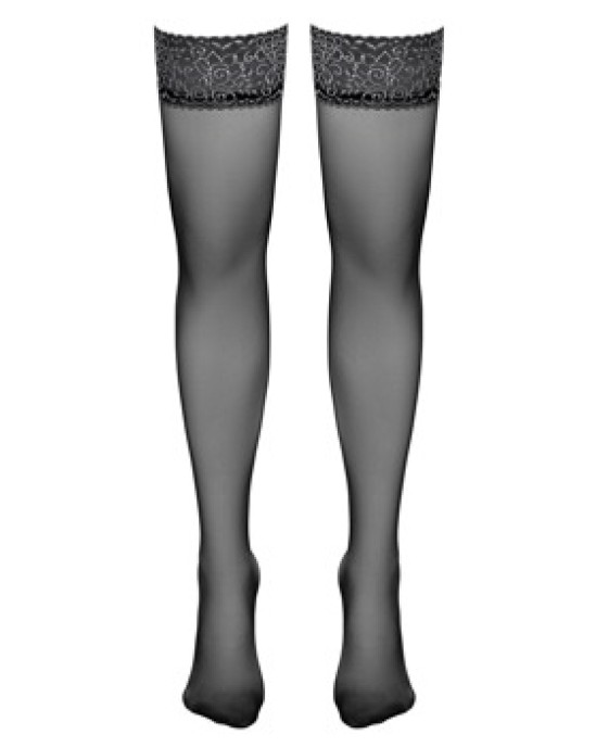 Cottelli Legwear Hold-up Stockings with Seam 3