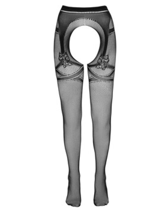 Cottelli Legwear Crotchless Tights L/XL