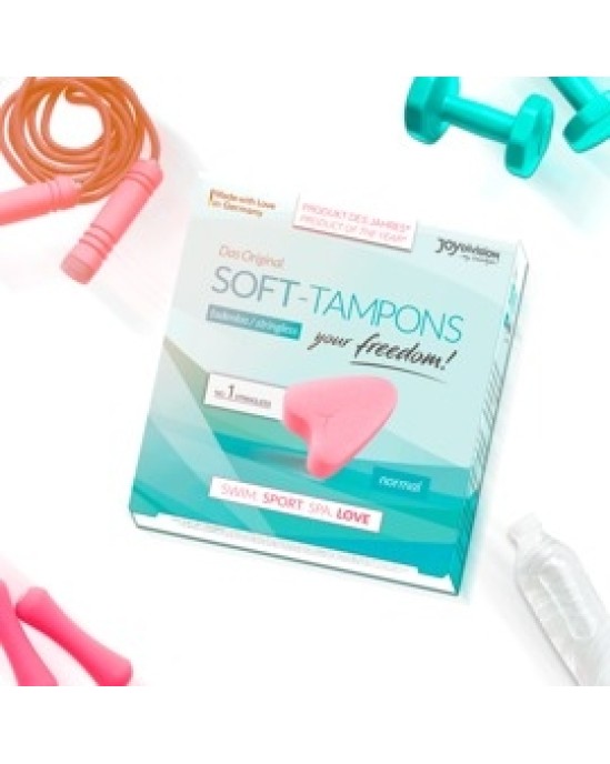 Joydivision Präparate Komplekts 3 Soft Tampons Joydivision