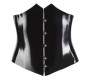 Late X Latex Waist Cincher black XL