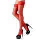 Cottelli Legwear Hold-up Stockings red 2