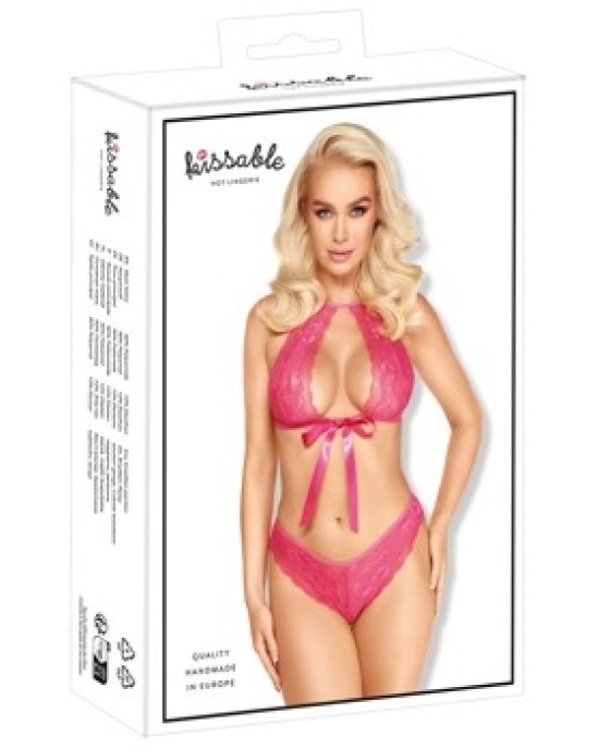 Kissable Bra Set pink L/XL