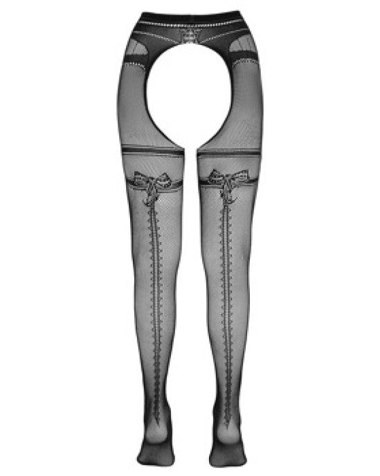 Cottelli Legwear Crotchless Tights L/XL