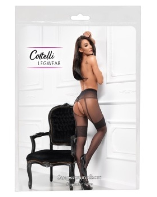 Cottelli Legwear Crotchless Tights 2