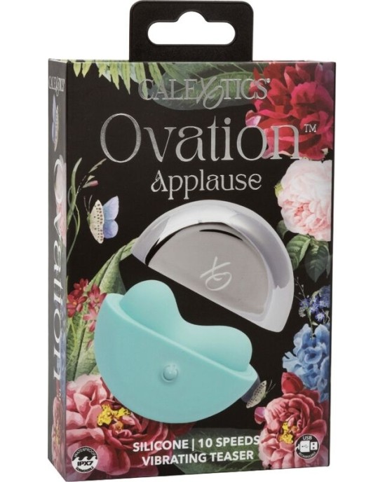 California Exotics СТИМУЛЯТОР OVATION APPLAUSE AQUA GREEN