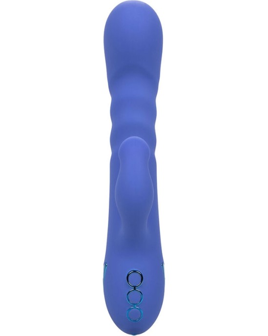 California Exotics LA LOVE VIBRATOR & SUCKER BLUE, BY CALIFORNIA DREAMING