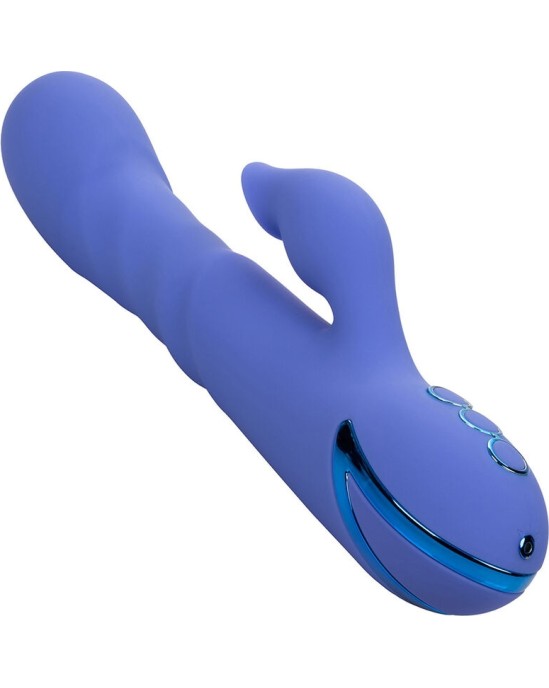 California Exotics LA LOVE VIBRATOR & SUCKER BLUE, BY CALIFORNIA DREAMING