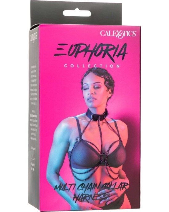 California Exotics EUPHORIA MULTI CHAIN COLLAR HARNESS