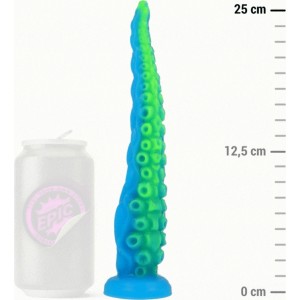 Epic MAZA IZMĒRA SCYLLA FLUORESCENTS PLĀNS tausteklis DILDO