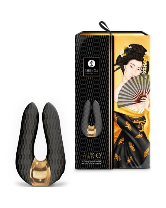 Shots Toys SHUNGA - AIKO INTIMATE MASAGER BLACK