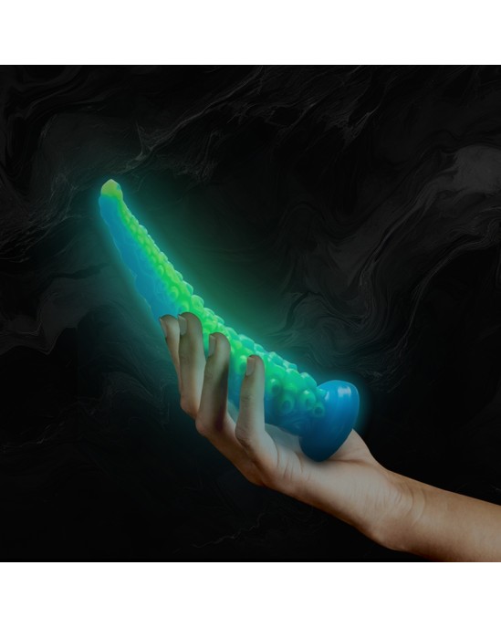 Epic MAZA IZMĒRA SCYLLA FLUORESCENTS PLĀNS tausteklis DILDO