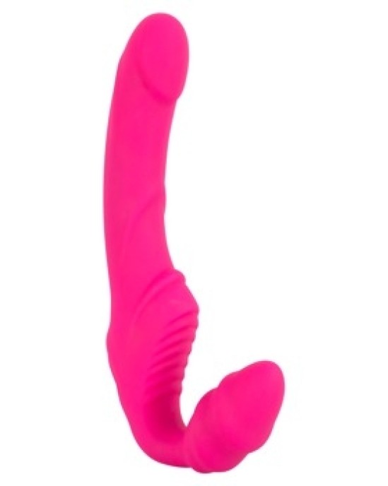 Strapless Strap-On Vibrating 2