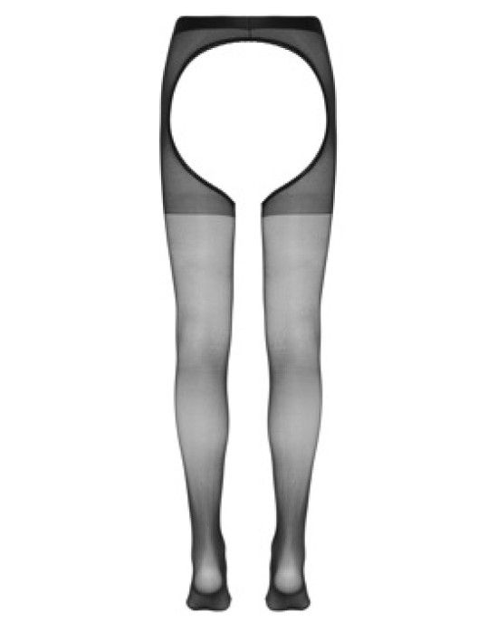 Cottelli Legwear Crotchless Tights L/XL