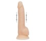 Naked Addiction 9" Thrusting Dong RC Vanilla