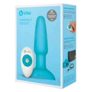 B-Vibe rimming Plug Blue