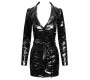 Black Level Vinyl Dress L